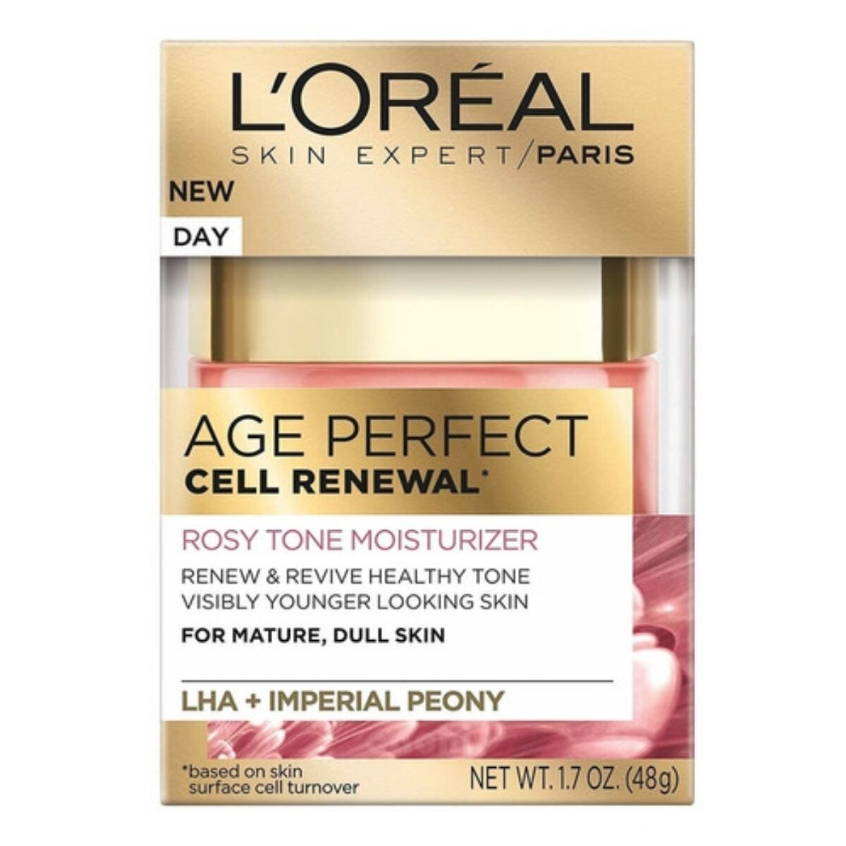 Crema Facial L'Oréal Age Perfect Cell Renewal Rosy Tone Moisturizer 48 GR 