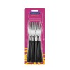 TENEDOR NEW KOLOR NEGRO 12 PIEZAS Unica
