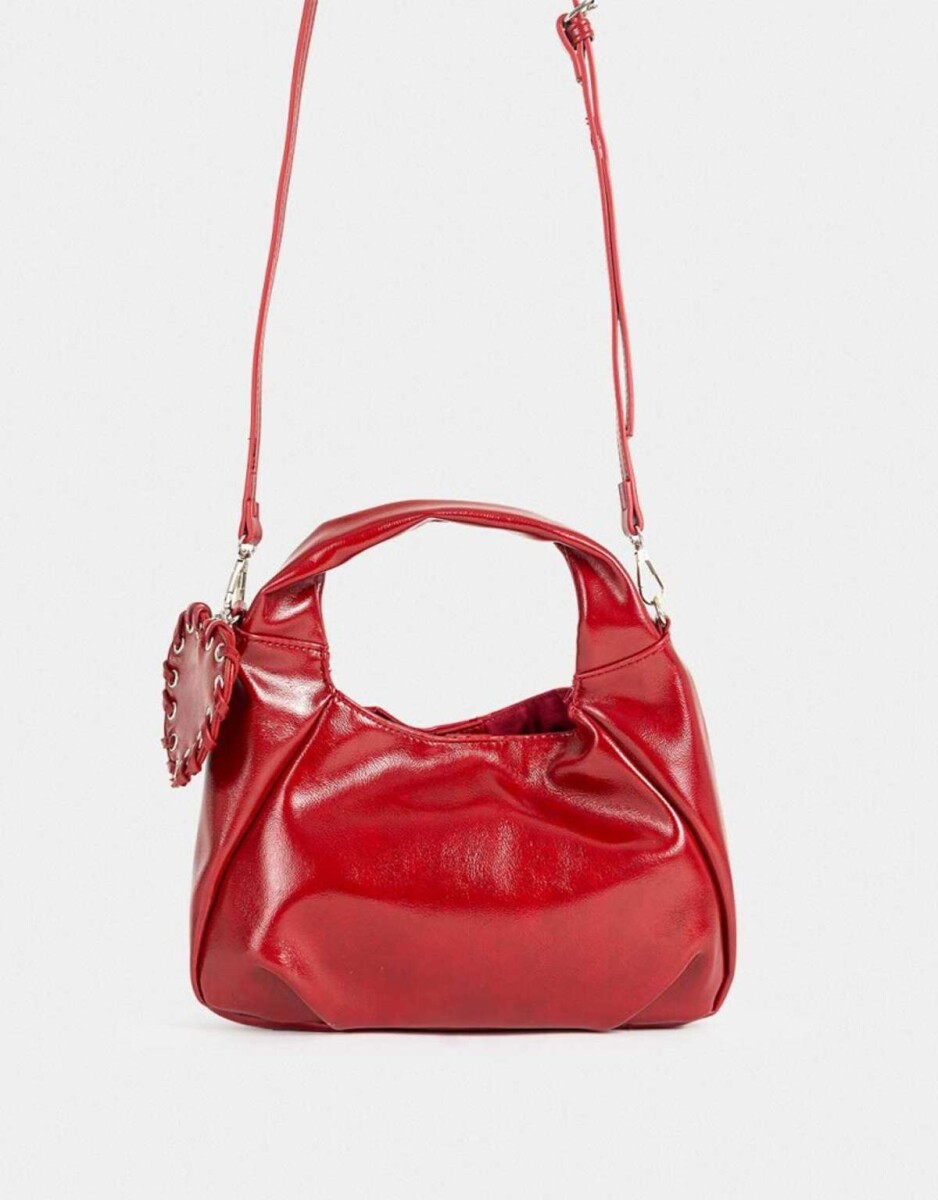 Bandolera Tachas Rojo - Rojo Burdeaux 