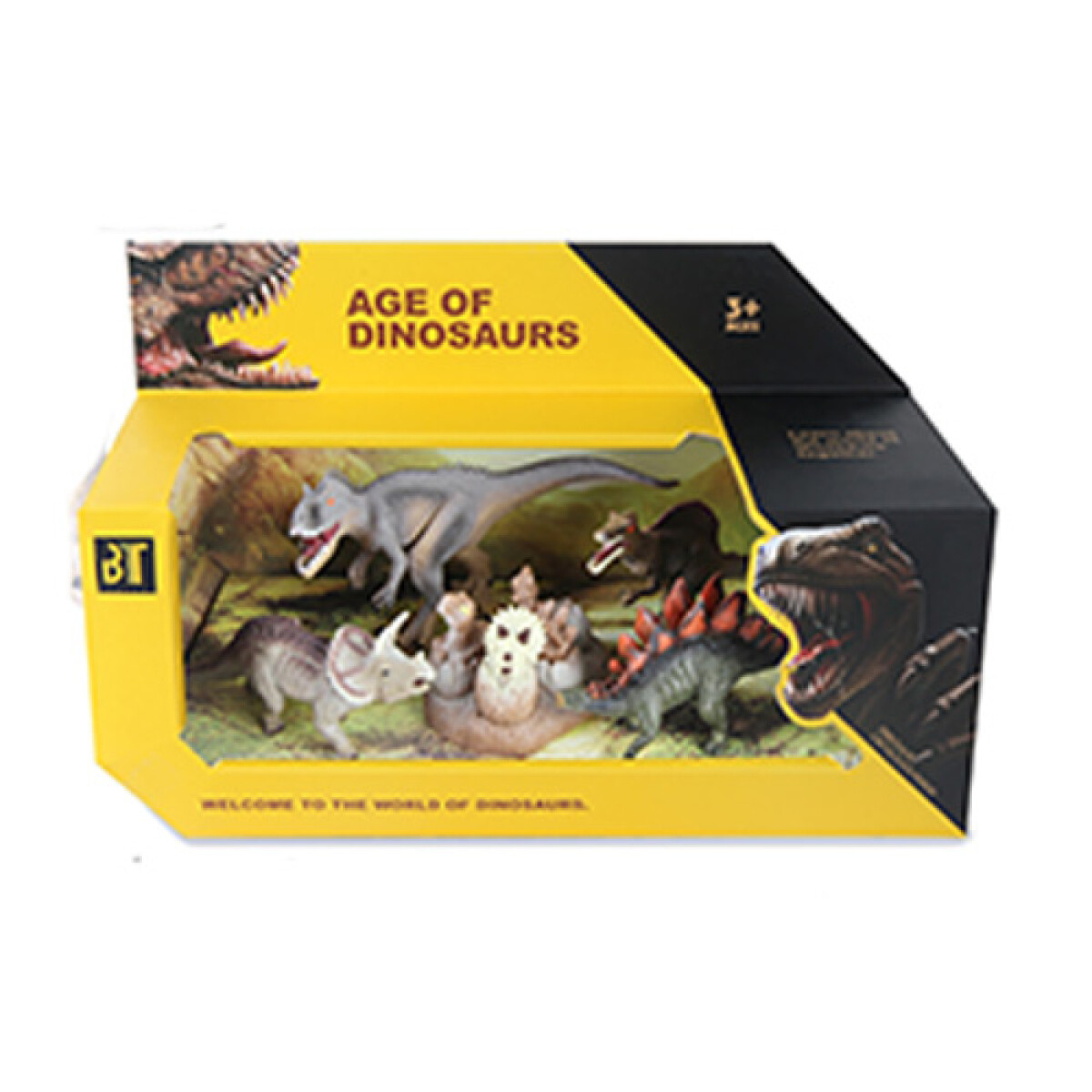 Dinosaurios de Goma con Accesorios Edad + 3 - 001 