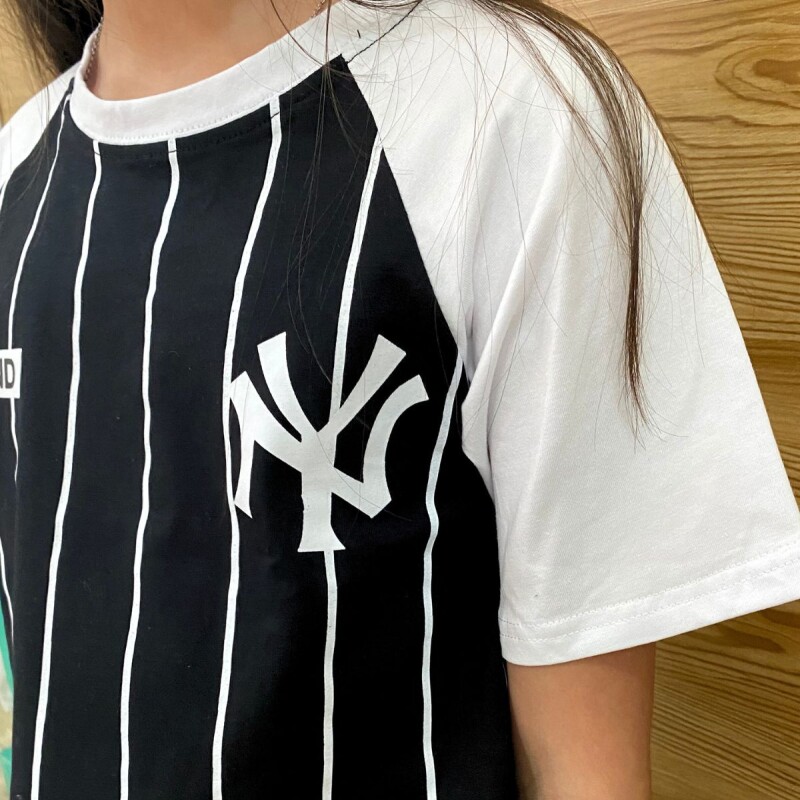 Crop Top Miland NY Negro