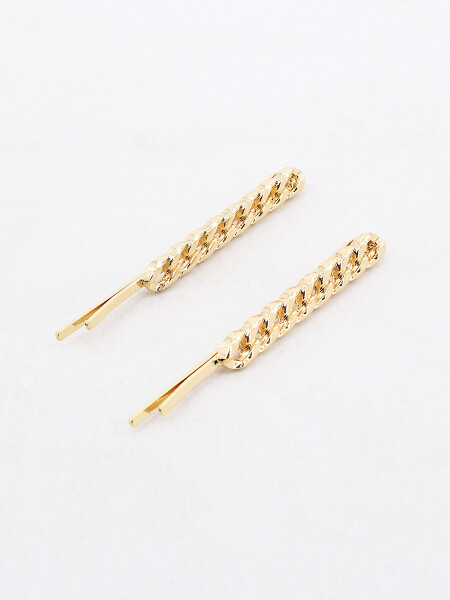 BROCHE PACK x 2 DORADO