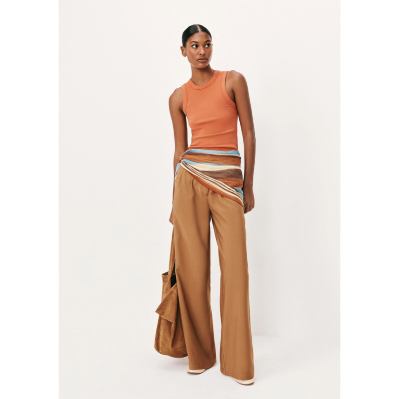 BLUSA SM FEM LARANJA ESCURO