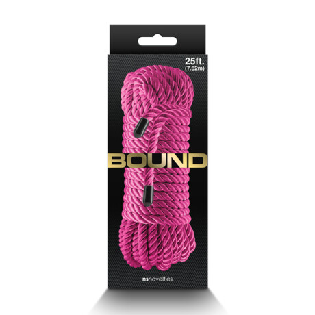 Cuerda BDSM Bound NS Novelties 25ft. Rosa