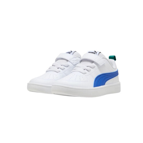 Championes Puma Rickie AC de niño White & Blue