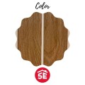 CIELO RASO PVC GEMINI 20 CM X 4 MT X 6 MM - NOGAL CIELO RASO PVC GEMINI 20 CM X 4 MT X 6 MM - NOGAL