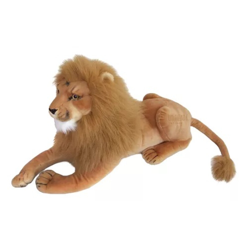 Peluche Numi León Acostado 108 Cm Animales Realistas Peluche Numi León Acostado 108 Cm Animales Realistas
