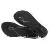 Sandalias Havaianas Luna FC Mujer Negro