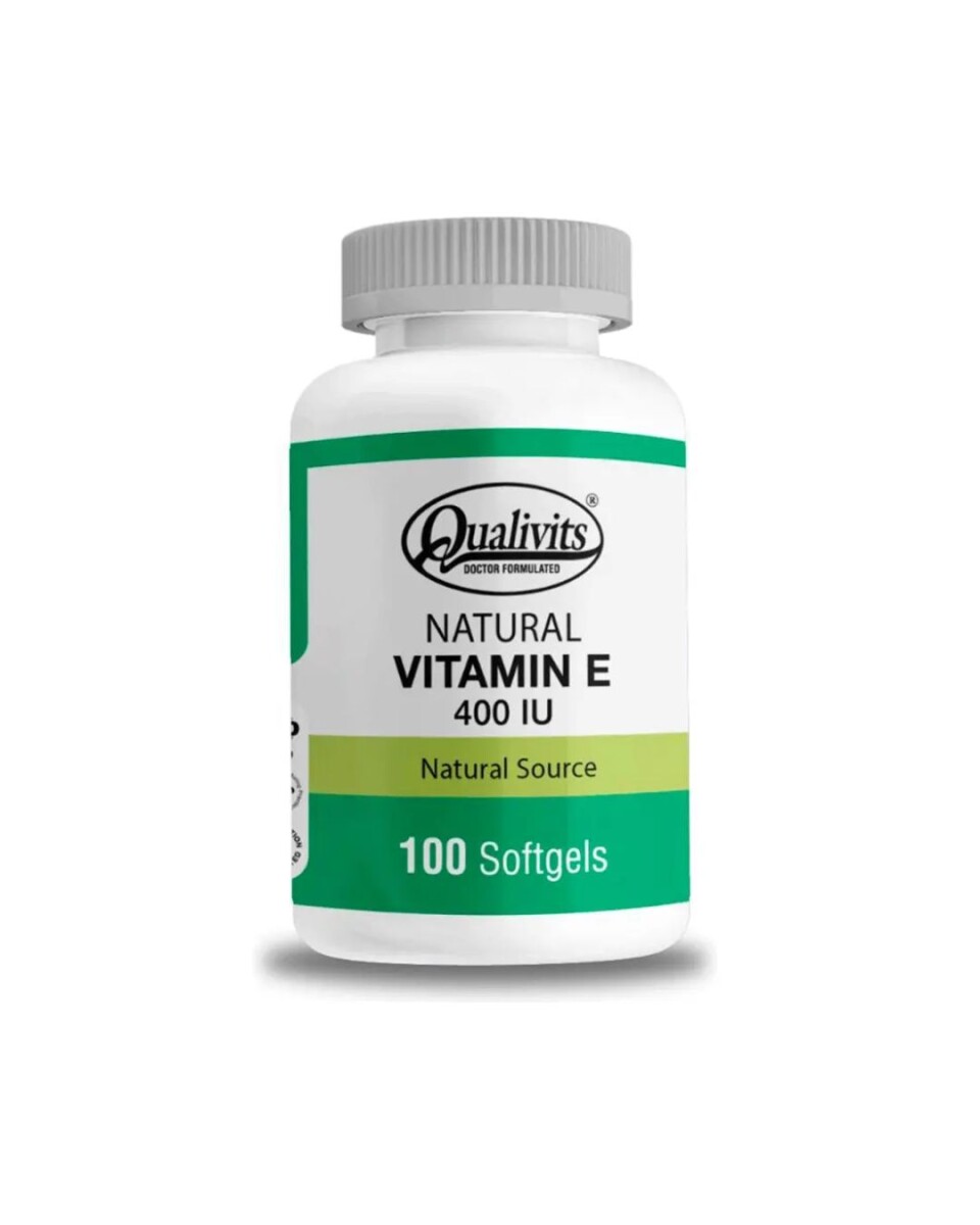Vitamina E 400 Ui X 100caps Qualivits 