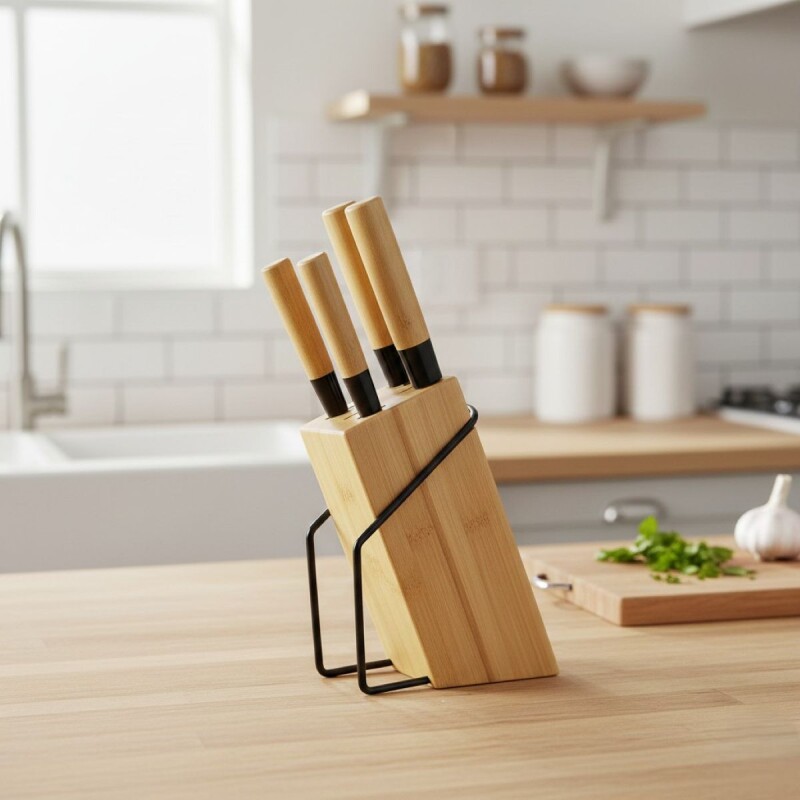 SOPORTE ORG C/CUCHILLOS 6PZAS Unica