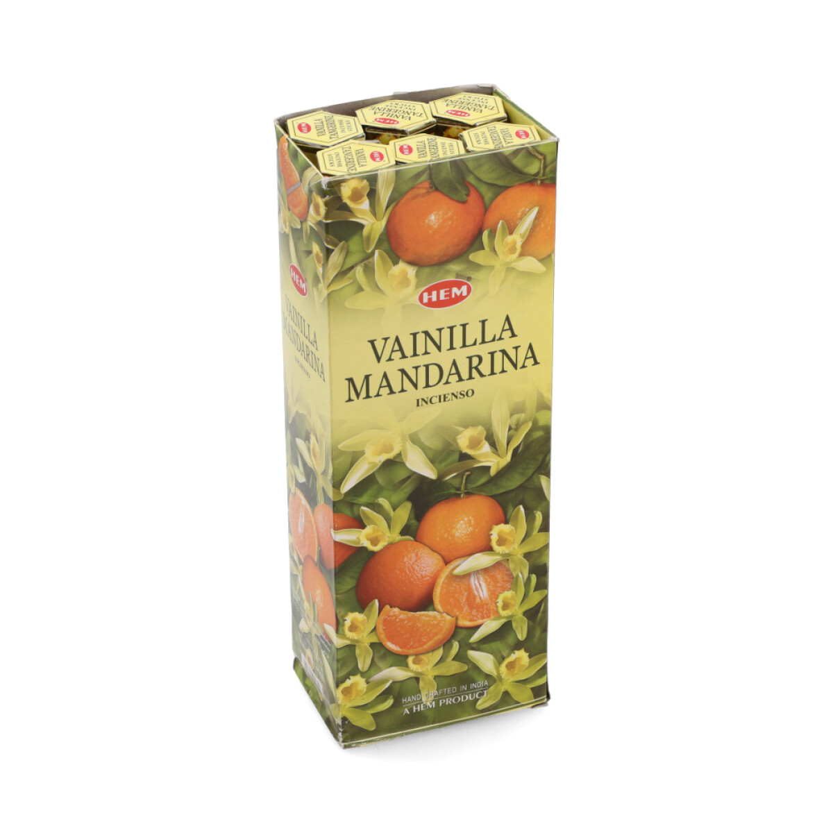 VARITAS HEM CAJA HEXAGONAL X6 - Vainilla - Mandarina 