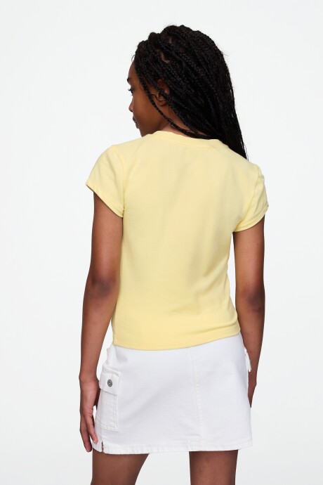 Remera Niña Pale Banana 12-0824Tcx