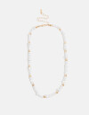 Collares Cortos Perla Collar Con Perlas Orgánicas - Combinacion Bicolor