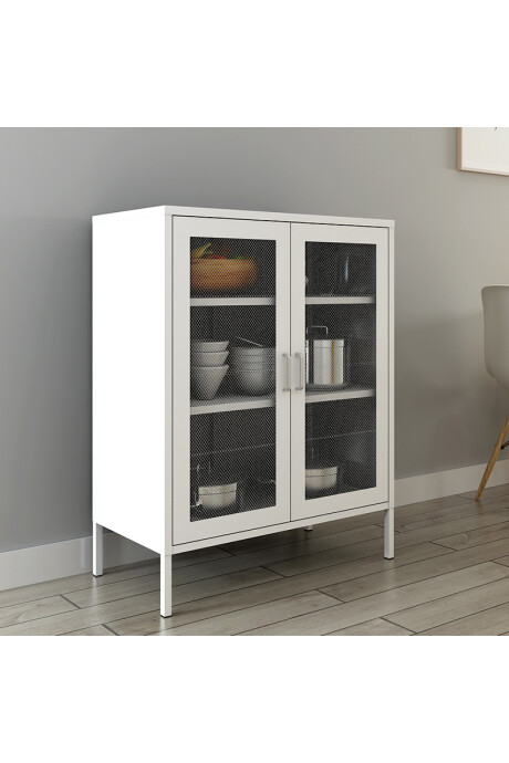 Rack Aparador Estantes - Blanco Rack Aparador Estantes - Blanco