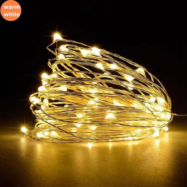 Guirnalda Luciérnagas 2 M 20 Led Cálida A Pila Alta Calidad Guirnalda Luciérnagas 2 M 20 Led Cálida A Pila Alta Calidad