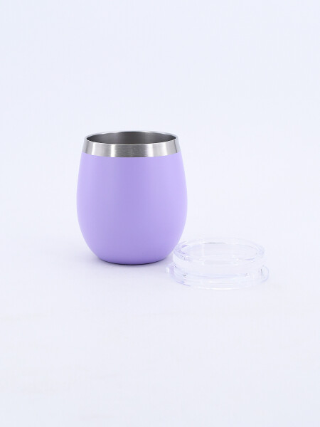 MATE ACERO INOXIDABLE VIOLETA