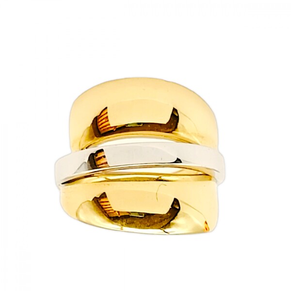 Anillo Tiras-Oro 18k-Sin Piedra-AN9520 sinpiedra