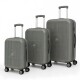 Set x3 Valijas Zenit Milan Gris Claro