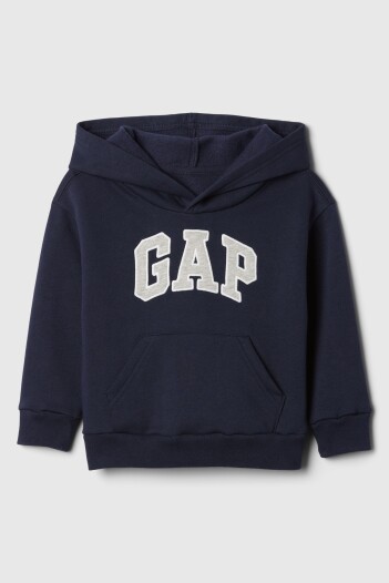 Buzo Canguro Logo Gap Toddler Niño Tapestry Navy