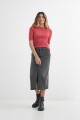 Sweater cuello bote MARRON