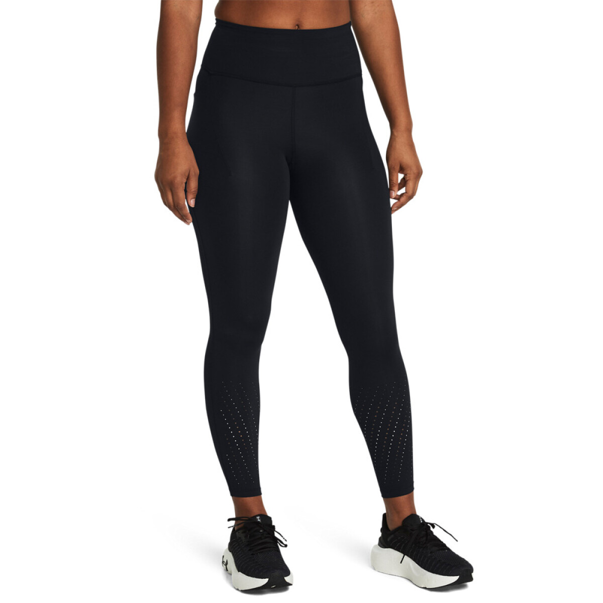 UA Launch Elite Ankle Tights - BLK-001 