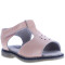 Sandalias de Niña MINI Miss Carol GRACE con velcro y calado Rosado