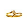 Anillo-Oro bajo-Piedra circonia-AN8049 conpiedra