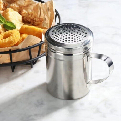 Especiero con asa acero inoxidable 296 ml Especiero con asa acero inoxidable 296 ml