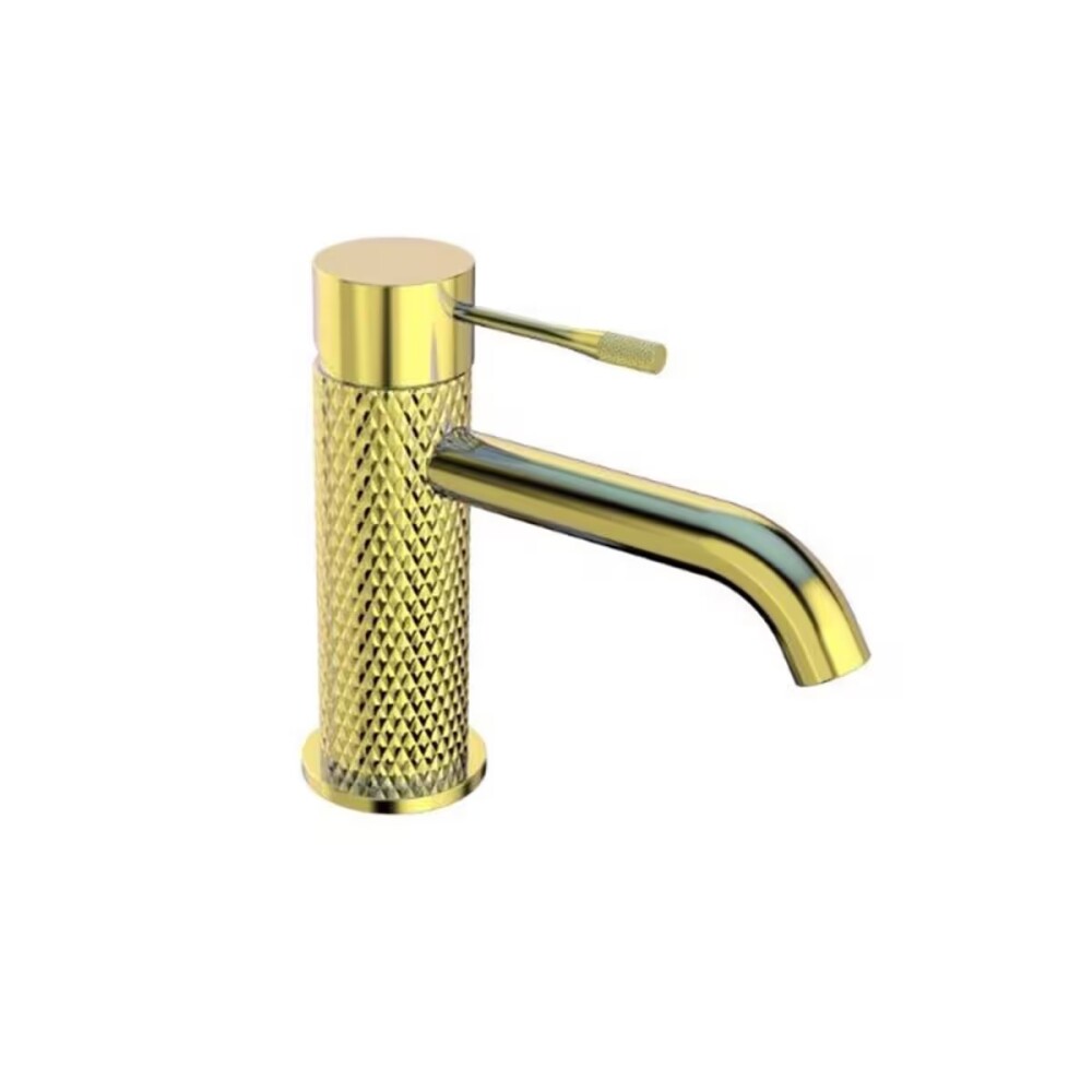 Grifería de lavatorio Monocomando bajo de mesada Signature Oro cepillado Grifería De Lavatorio Monocomando Bajo De Mesada Signature Oro Cepillado