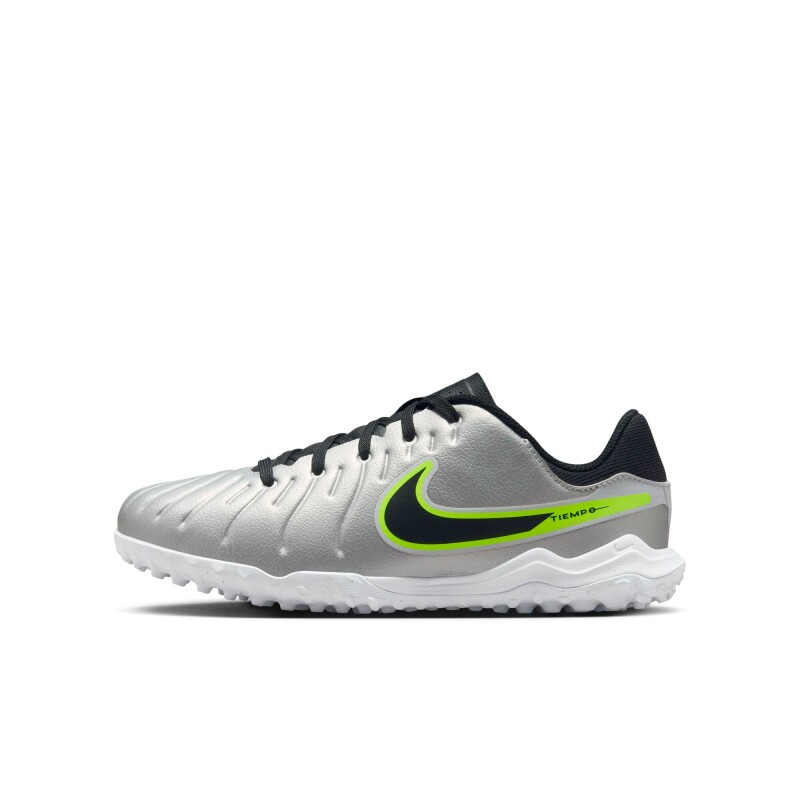 Championes de fútbol Nike Legend 10 Academy Tf de Niños Gris