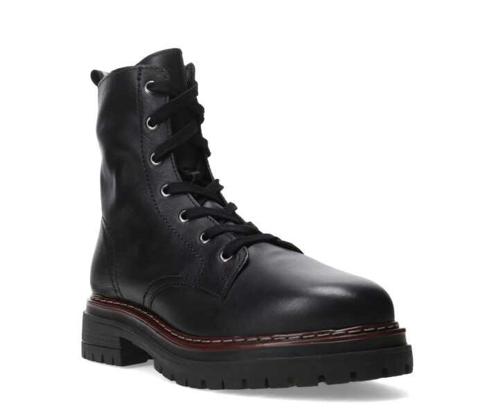 Bota de Mujer Bottero borcego acordonado 350921 Negro