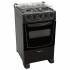 Cocina A Gas Punktal Pk-268bk COCINA PUNKTAL GAS PK-268BK NEGRA AP