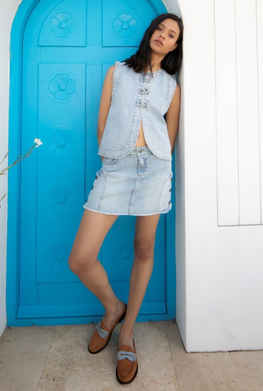 Mocasin mule Brezza Camel