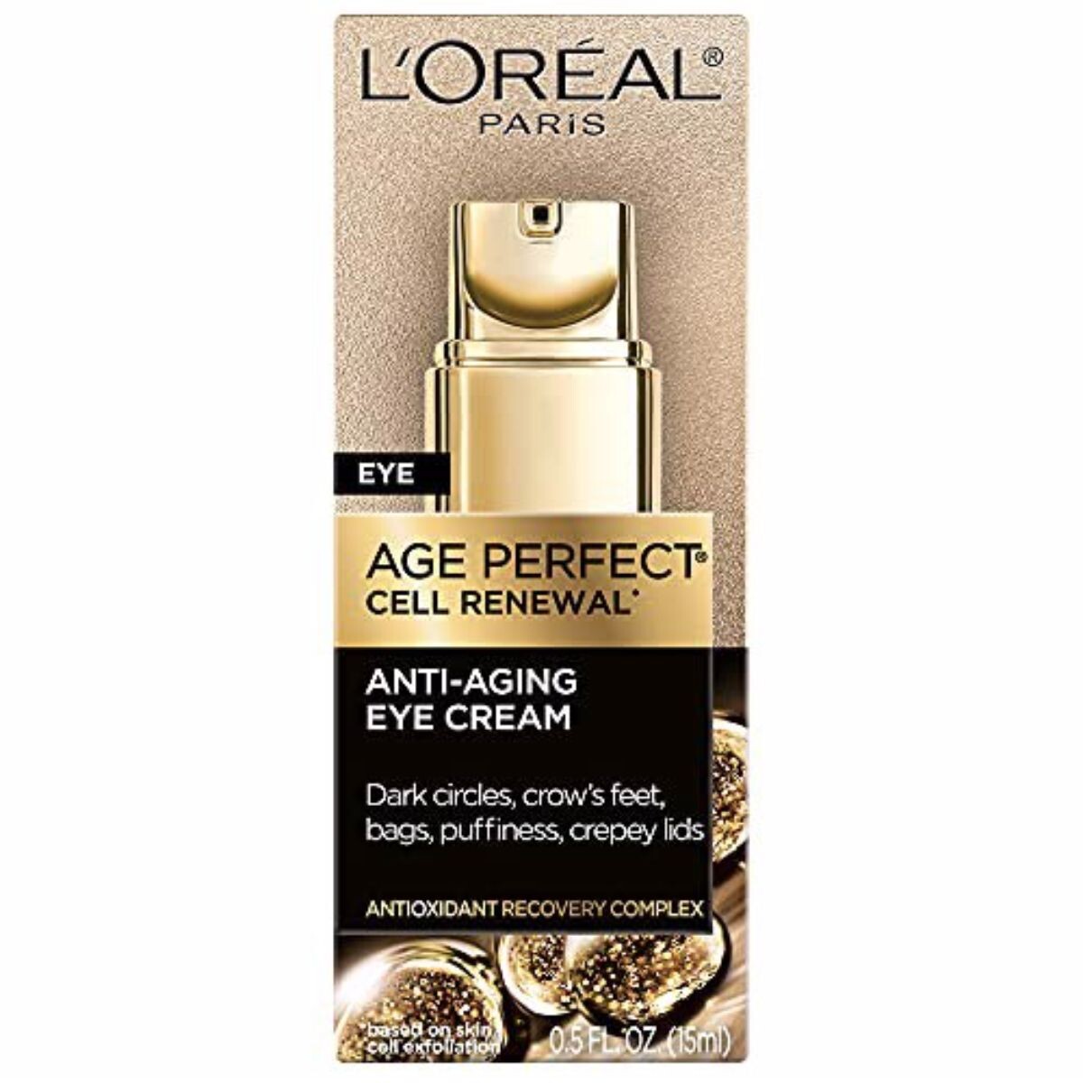 Crema L'Oréal Contorno de Ojos Age Perfect Renacimiento Celular 15 ML 