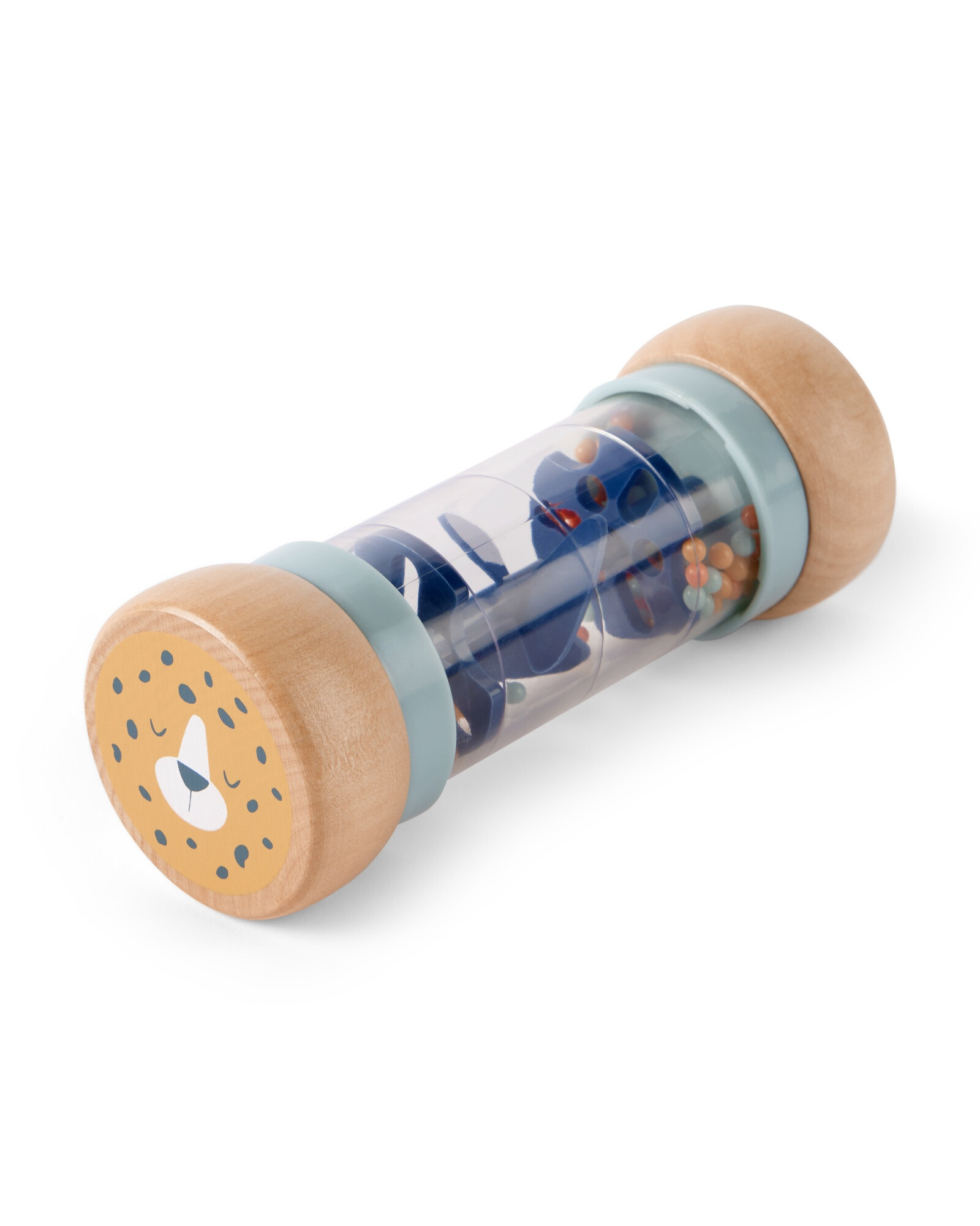 Instrumento palo de lluvia en madera Sin color