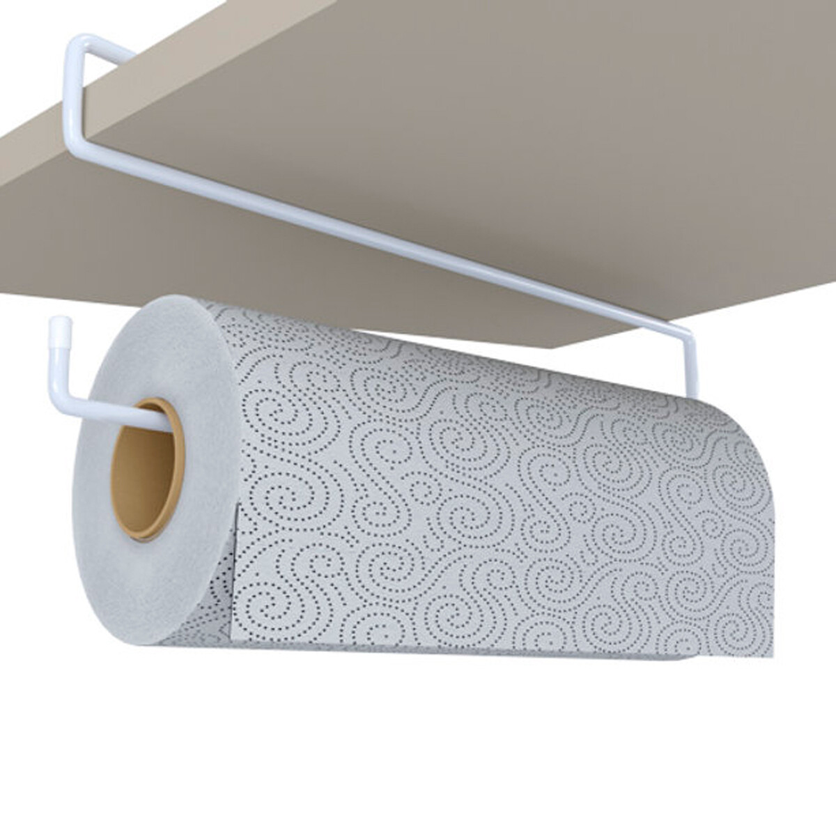Soporte para papel toalla - BLANCO 