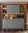 Kit mueble de cocina Botanika Gris