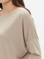 Remera Rarity Taupe Claro