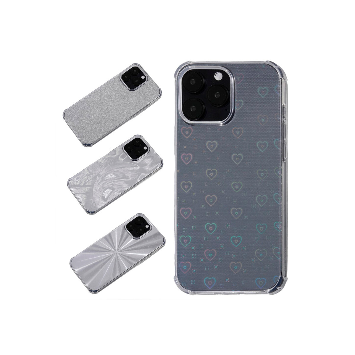 Protector para iPhone 16 Pro Max transparente + laminas 
