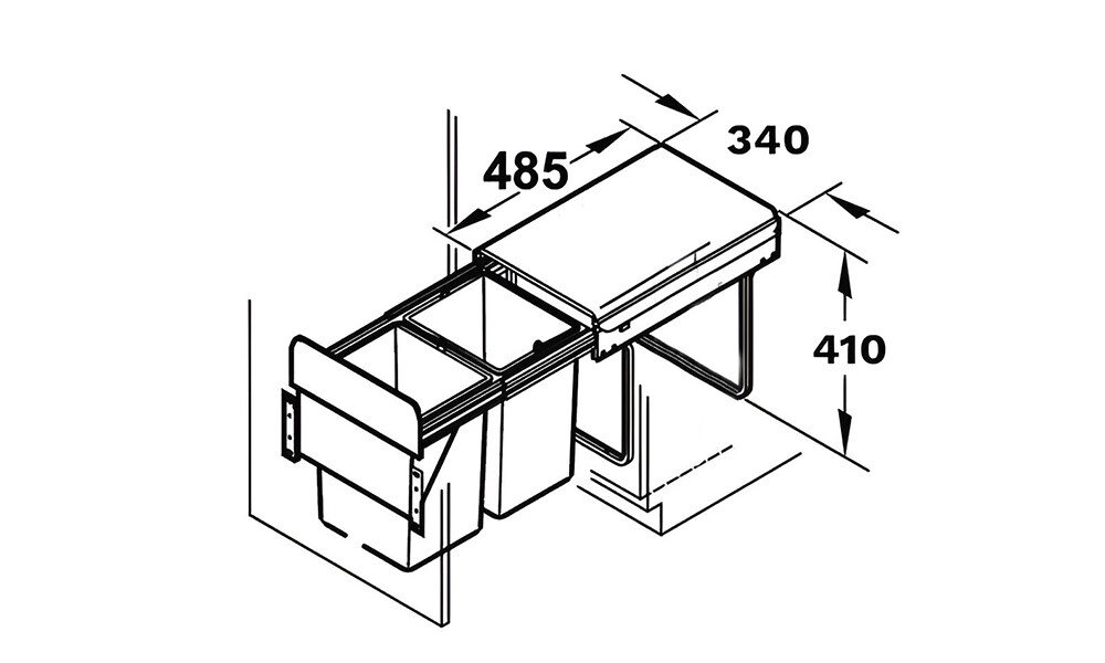 Cubo de acero inoxidable 502.92.030 Cubo De Acero Inoxidable 502.92.030