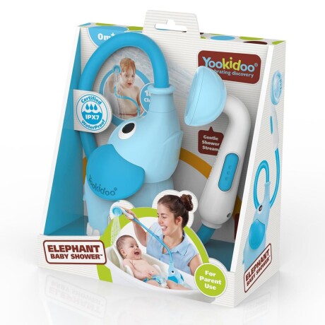 Ducha de Baño para Bebé Elephant Baby Shower Yookidoo de 0 a 24 Meses Ducha de Baño para Bebé Elephant Baby Shower Yookidoo de 0 a 24 Meses