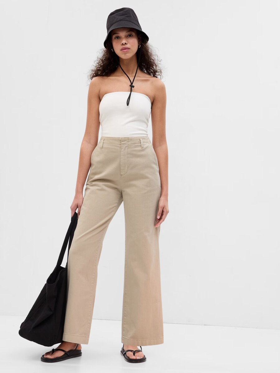 Pantalón Loose Khaki Mujer - Moonstone V2 