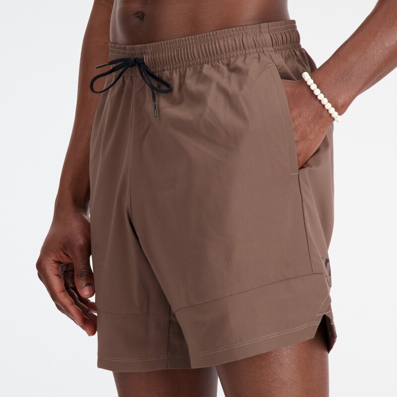 Short New Balance de Hombre - 7 Inch Tenacity - MS31019DUO BROWN