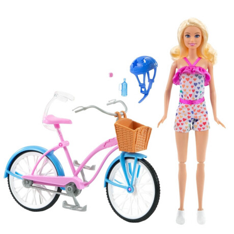 Muñeca Barbie Paseo En Bicicleta Muñeca Barbie Paseo En Bicicleta