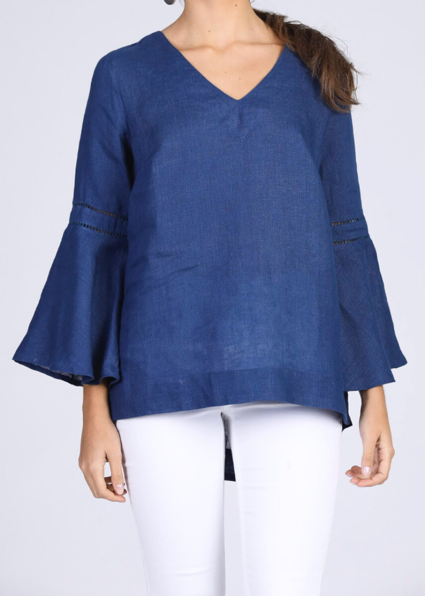 BLUSA ZINNIA - AZUL 