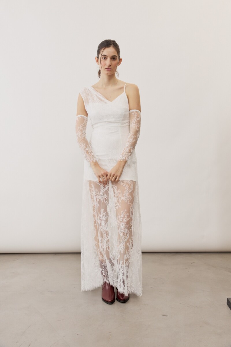 Vestido Rosel BLANCO