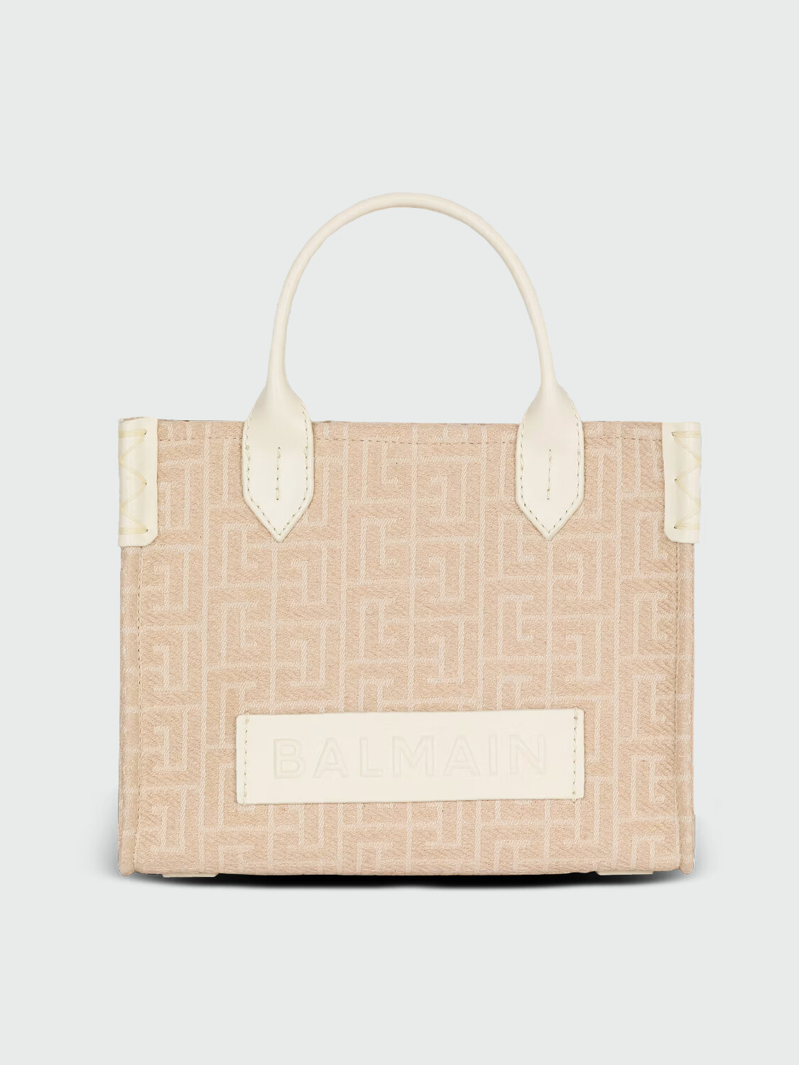 BALMAIN - SMALL TOTE BAG MONOGRAMMED B-ARMY Alta Automática