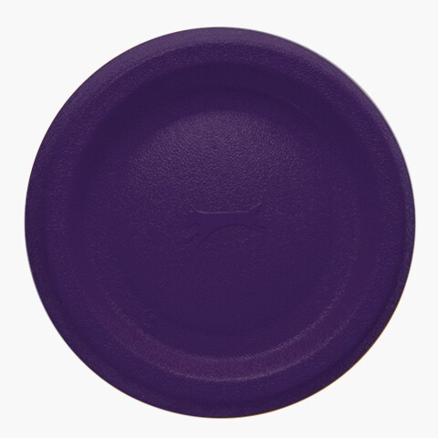 Juguete Para Perro Frisbee Disco Mascota Resistente Calidad Color Variante Violeta