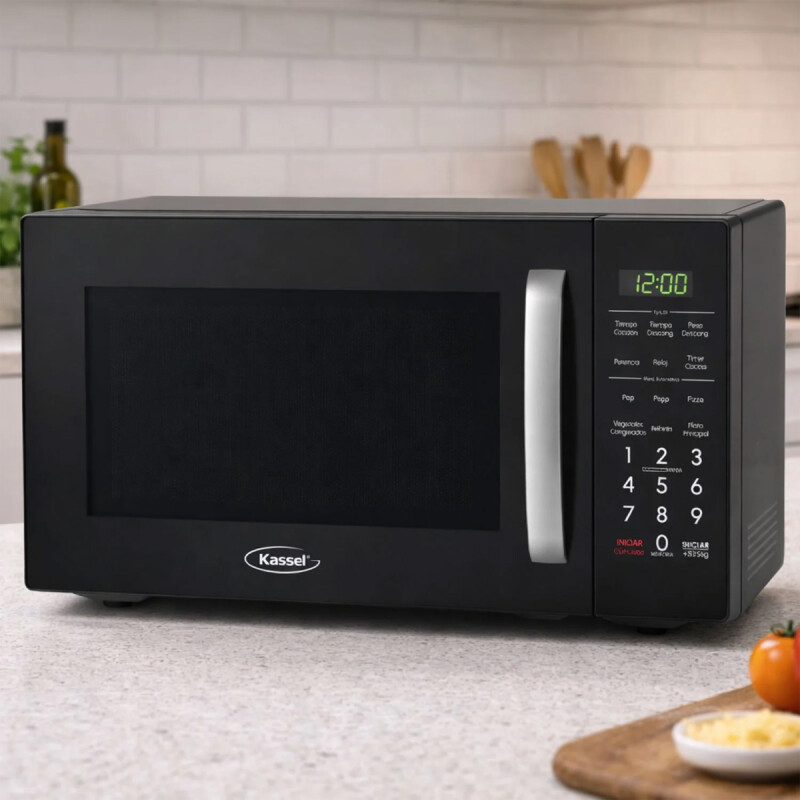 MICROONDAS DIGITAL KASSEL 20 L BLACK MICROONDAS DIGITAL KASSEL 20 L BLACK