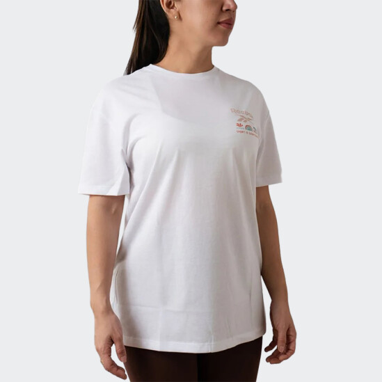 Remera Reebok Nature Graphic Blanco